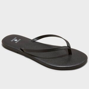 Shade & Shore Classic Black Sandals